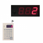 四英吋無線一對一叫號機