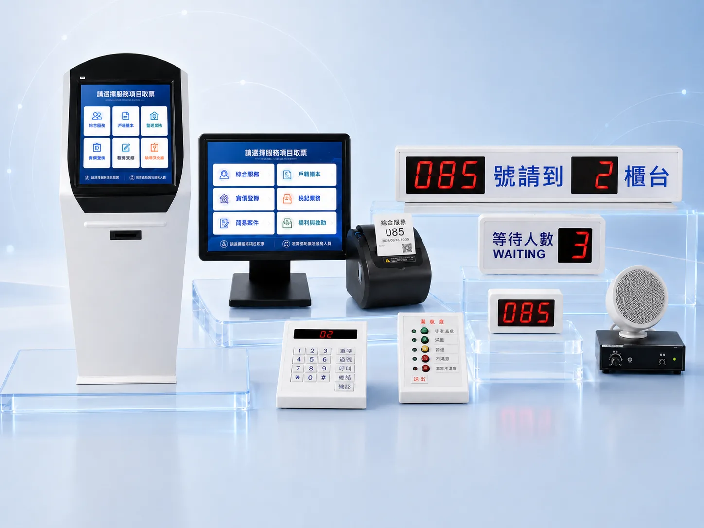智能多媒體號碼牌系統 應用場景